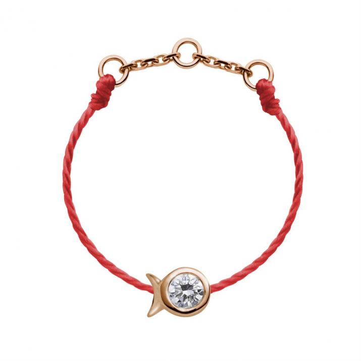 Проволочное кольцо Mini Pure Fish Розовое золото - Redline - 0++