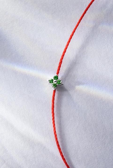 Проволочный браслет Shiny Saphir  Белое Золото - Redline - 0++