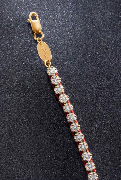 Браслет Иллюзия Река Нить Розовое Золото - Redline - 0++