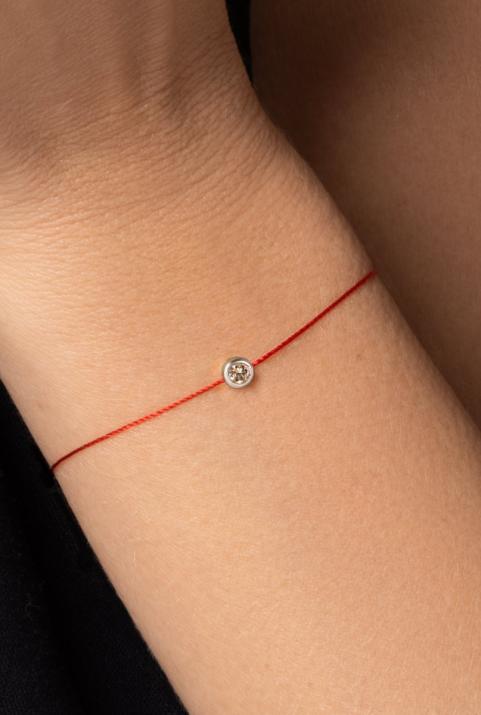 Redline x Vincent Vallée 'Браслетная нить белое золото - Redline - 0++