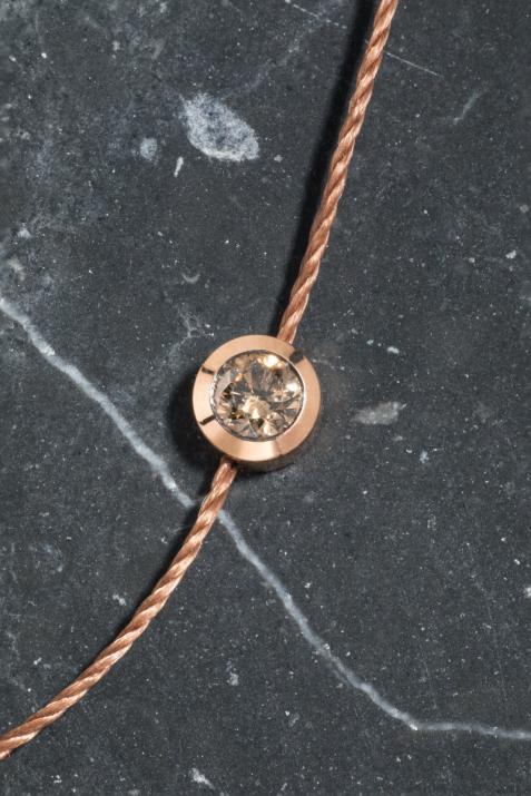 Redline x Vincent Vallée 'Бреслет Thread Pink Gold - Redline - 0++