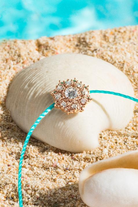 Браслет Солнечная Нить Розовое Золото - Redline - 0++