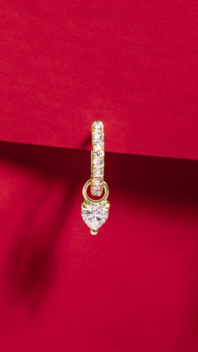 Подвеска Sa Bien Aimé Charm желтое золото - Redline - 0++