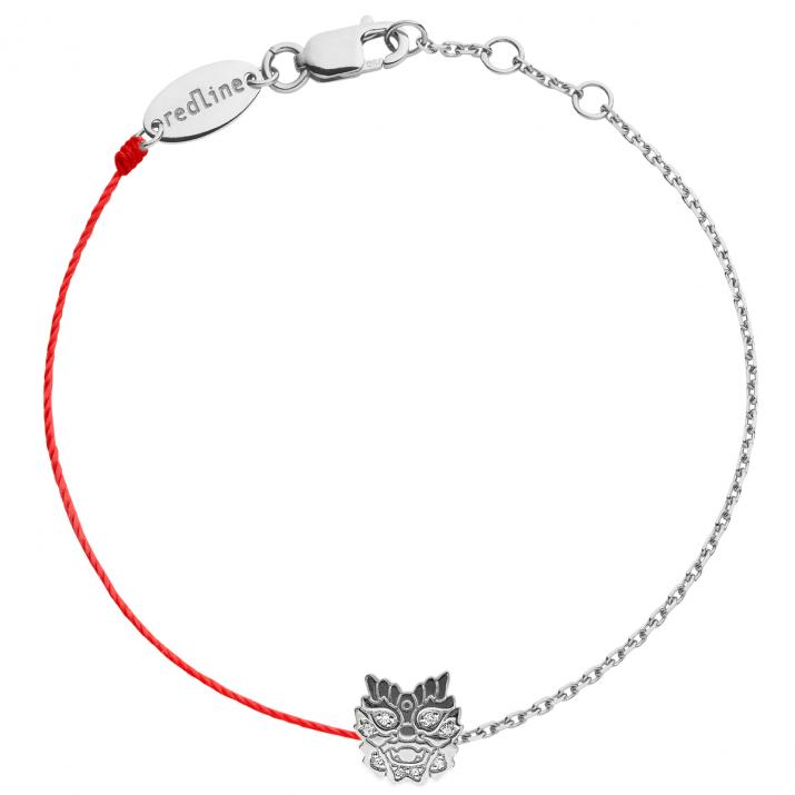 Mini Ryu Double Bracelet White Gold - Redline