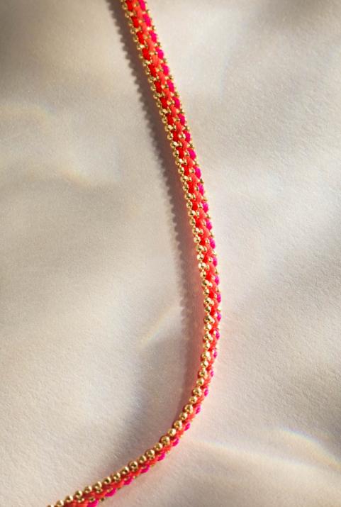 Цепочный браслет Aurore Australe желтое золото - Redline - 0++