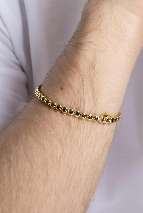 Мужской браслет River Kcolor желтое золото - Redline - 0++