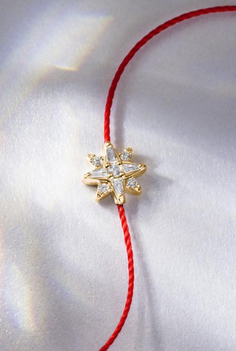 Проволочный браслет Lunova  желтое золото - Redline - 0++