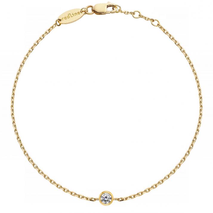 Цепочный браслет Dream желтое золото - Redline - 0++