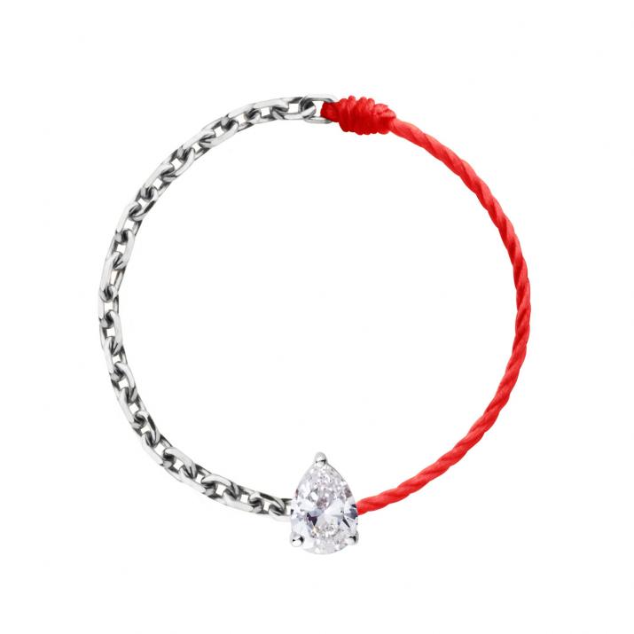 Double Ring Altesse White Gold RedLine Jewelry - Redline