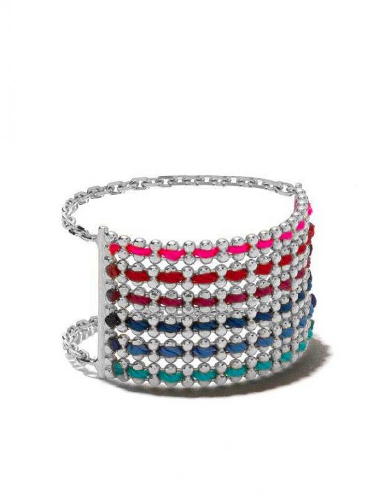 Ring Rectangular shaped in White Gold - Redline - 0++