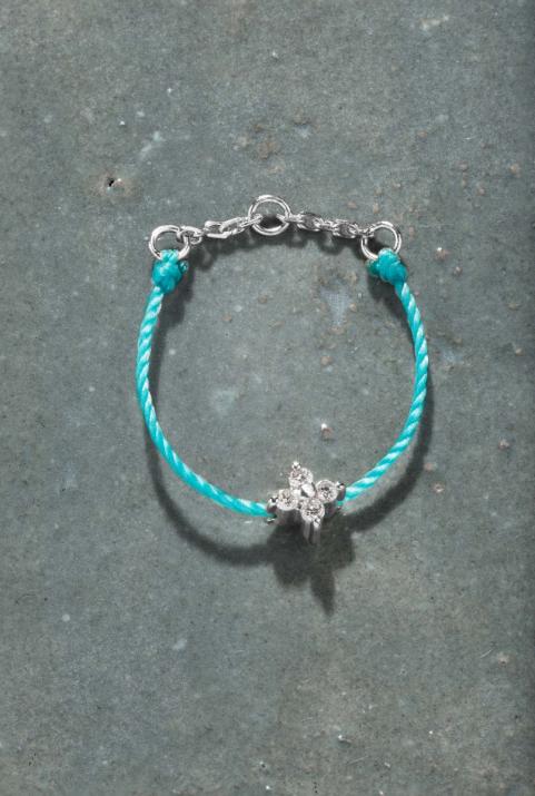 Кольцо блестящая нить белое золото - Redline - 0++