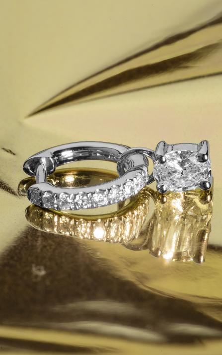 Подвеска Baronne Charm Белое Золото - Redline - 0++