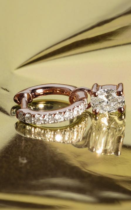 Подвеска Baronne Charm Розовое золото - Redline - 0++