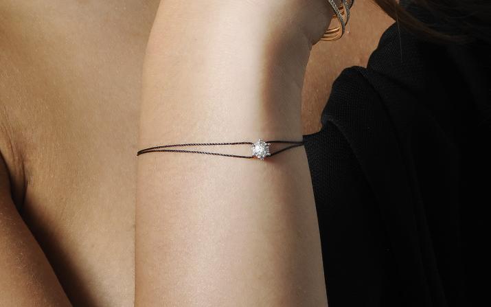 String Bracelet Babette Yellow Gold RedLine Jewelry - Redline - 0++