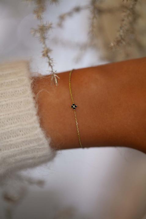 Блестящий браслет цепи Kcolor желтый золото - Redline - 0++