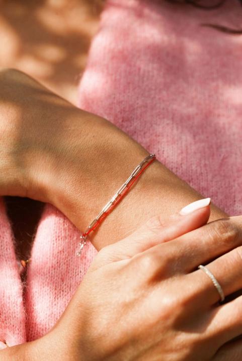 Браслет My Way duo из белого золота - Redline - 0++