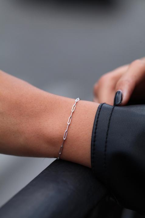 Браслет My Way Chain белое золото - Redline - 0++