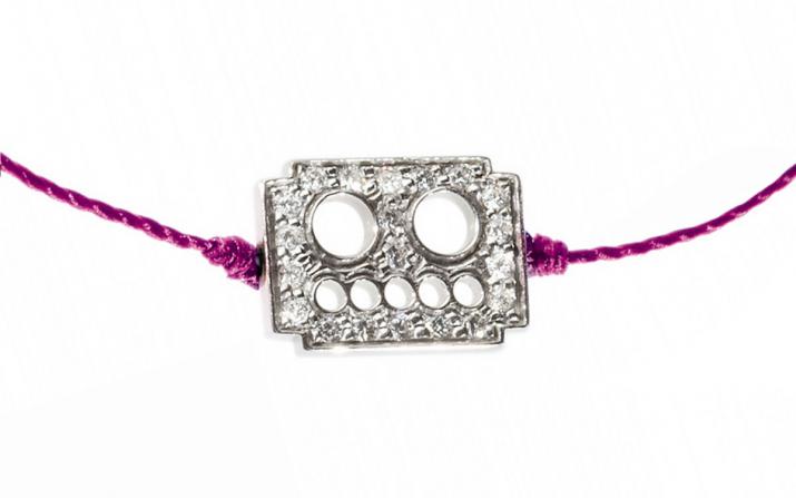 String Bracelet Robot Yellow Gold RedLine Jewelry - Redline - 0++