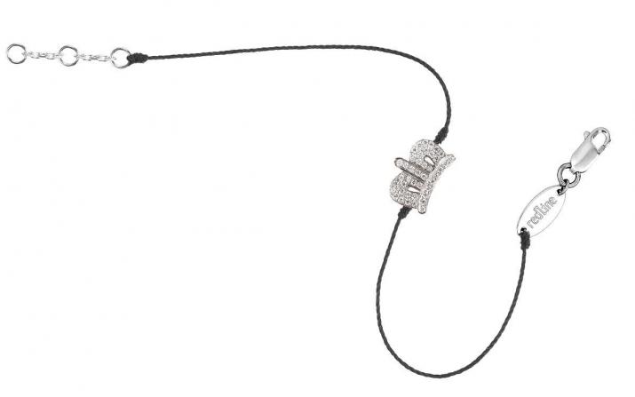 String Bracelet Versailles White Gold RedLine Jewelry - Redline - 0++