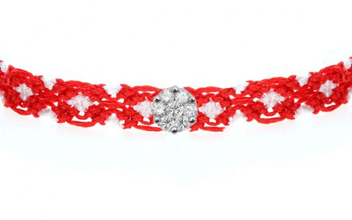 Brazilian Bracelet Bresilién Illusion White Gold RedLine Jewelry - Redline - 0++
