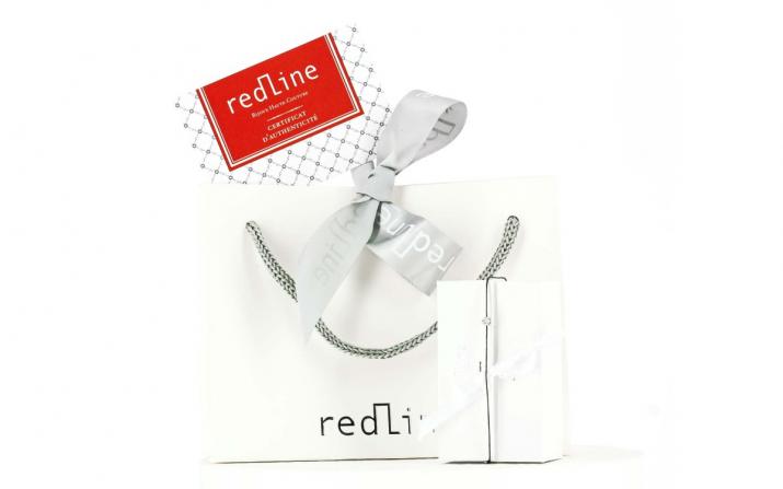 String Bracelet Mini Cube White Gold RedLine Jewelry - Redline - 0++