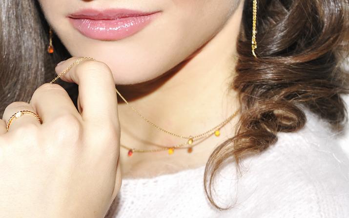 Chain Necklace For Women in Rose Gold - Redline - 0++
