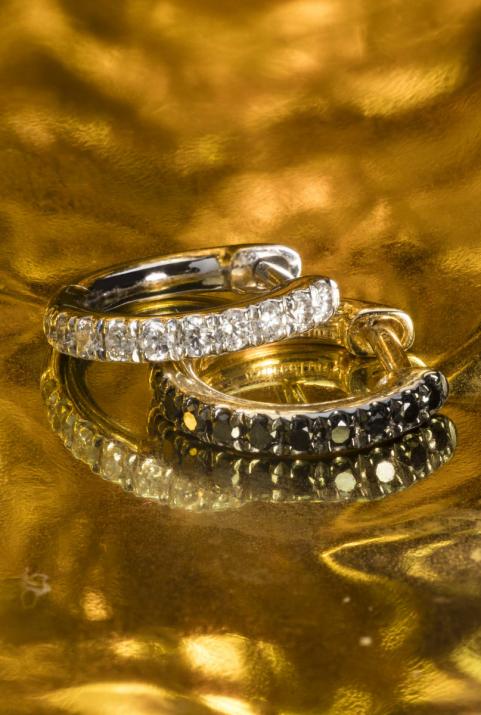 Серьги Si Joli Mini Creole Kcolor Розовое золото - Redline - 0++