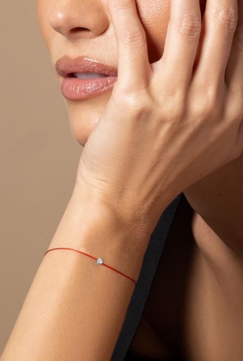 Проволочный браслет Dream Белое Золото - Redline - 0++