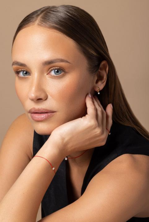 Серьги Si Joli Mini Creole Or желтое золото - Redline - 0++