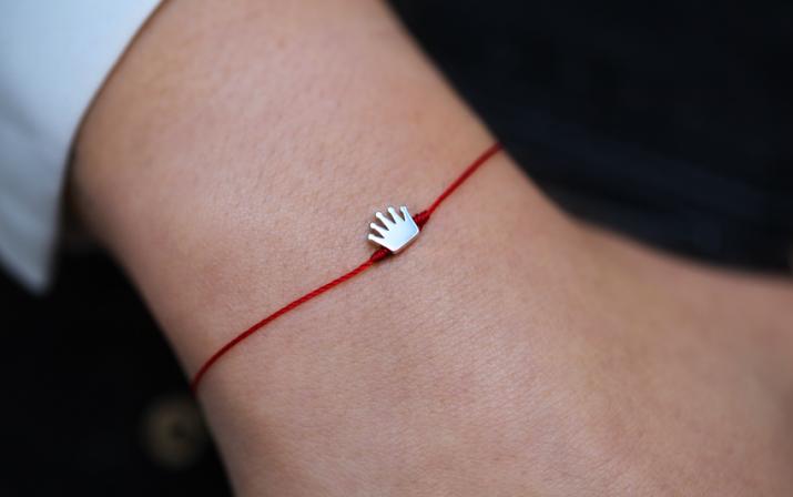 Roy String Bracelet Silver - Redline - 0++