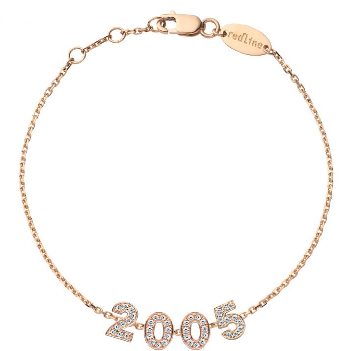 Мой номер паве -бриллиантс -браслет белое золото - Redline - 0++