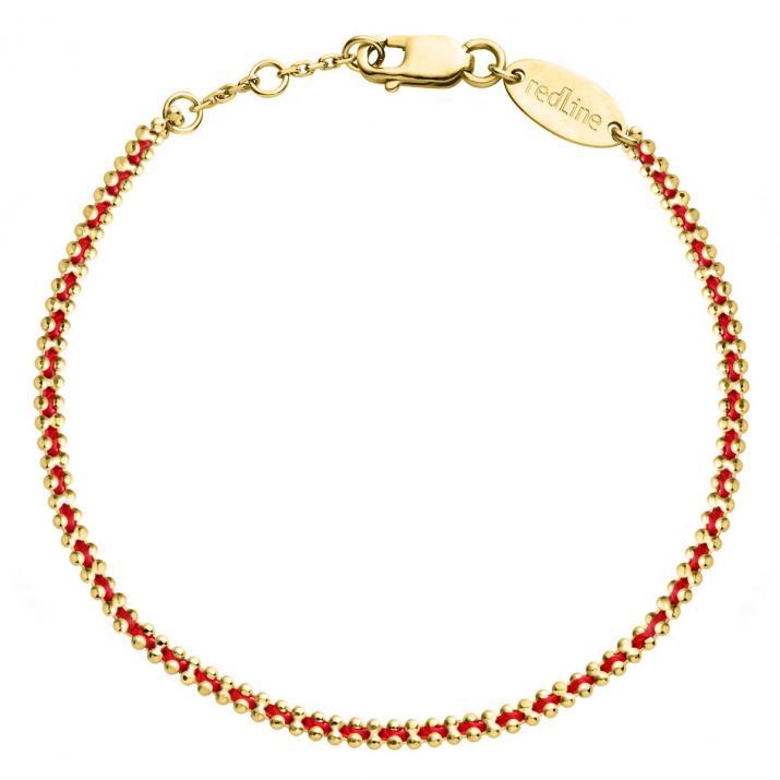 Multistring Bracelet For Women in Yellow Gold - Redline - 0++