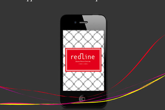 L'application Redline sur Iphone