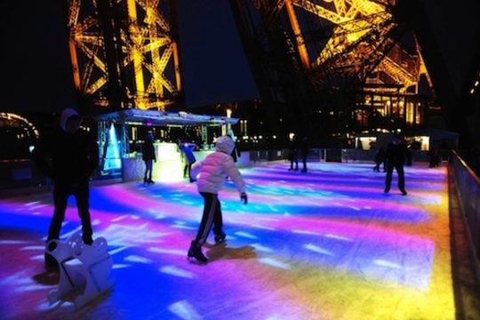Redline sur la patinoire de la Tour Eiffel !