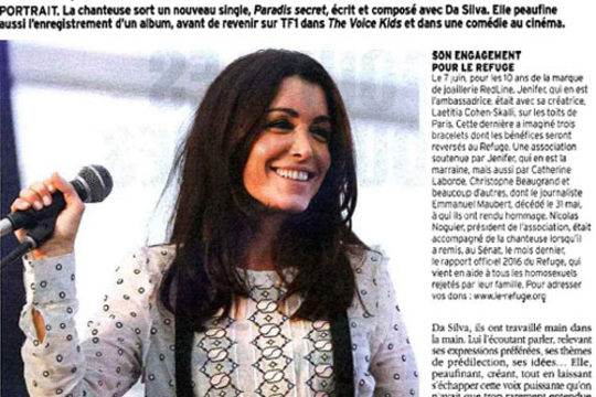 Redline dans Télé 7 Jours avec Jenifer