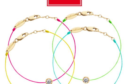 Mon Redline en fil fluo pour cet été!