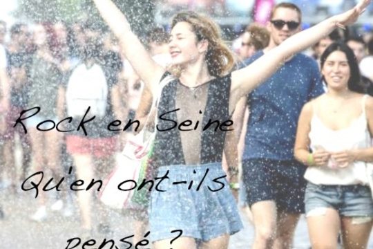 Pauline et ses copines étaient au festival Rock en Seine