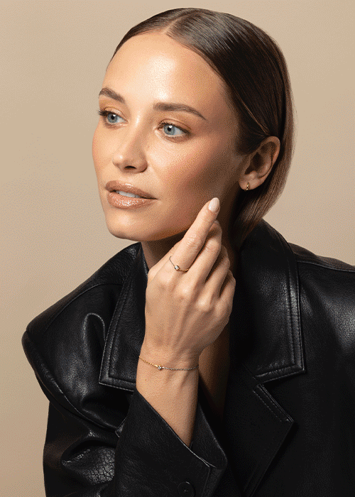 Бриллиант и золото 18 карат